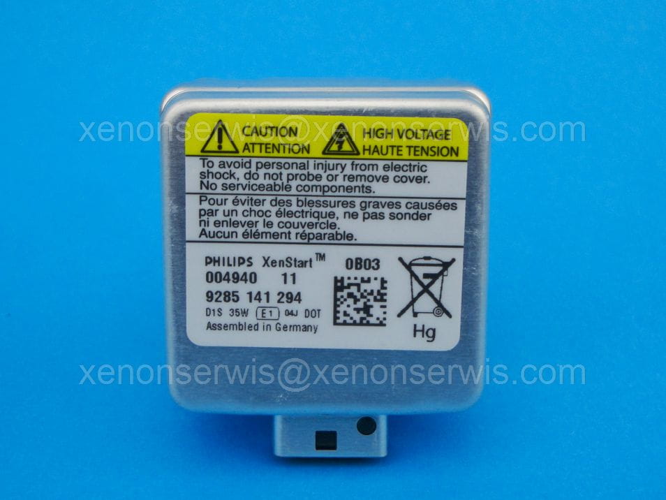 2 Ampoules Xenon D1S 6000K 35W - Remplacement 9285141294 Blanc Brillant